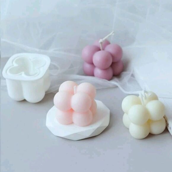 Candle Mold Set Of 4 - Picture 3 of 8